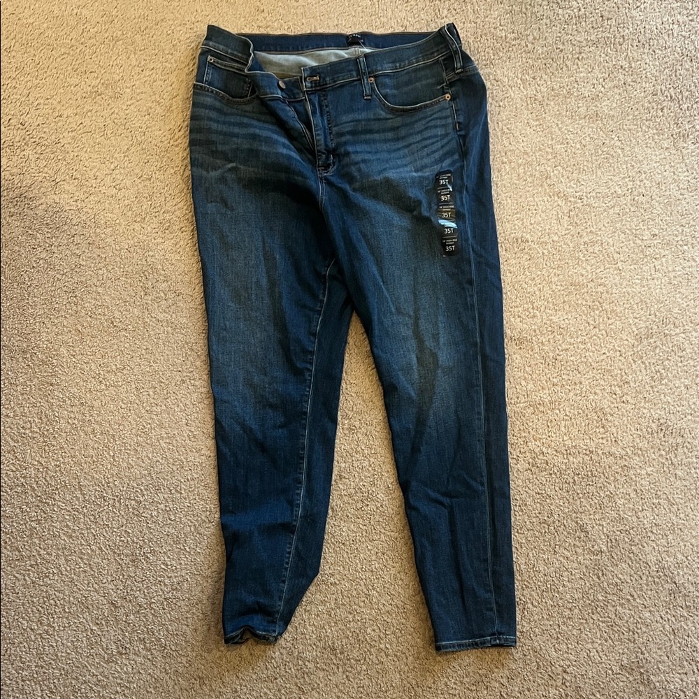 J. Crew 10” High Rise Skinny Women's Blue Jeans 35T